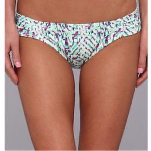 SHOSHANNA *Occitan Ikat* abstract print hipster bikini swim bottoms L